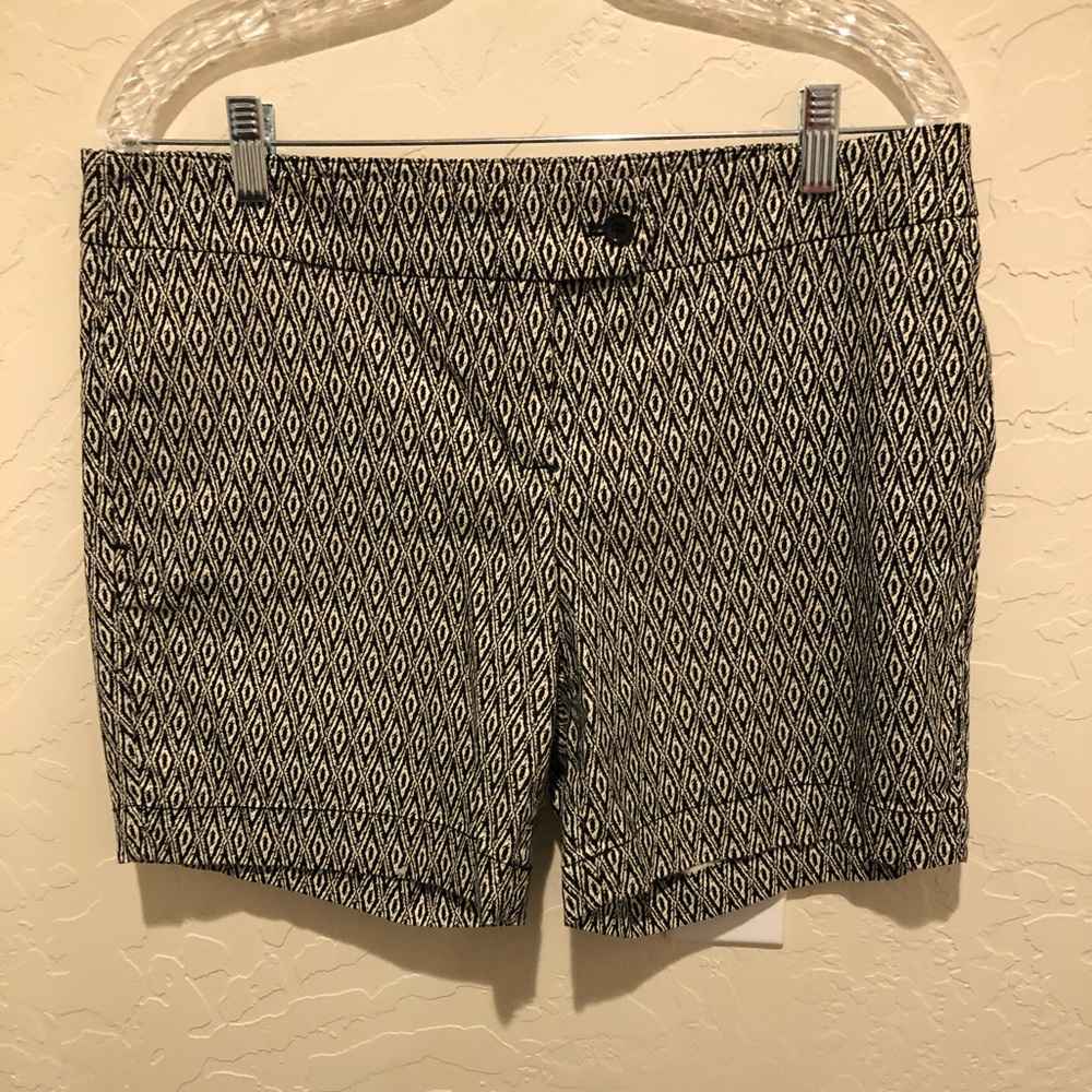 KENAR diamond pattern shorts